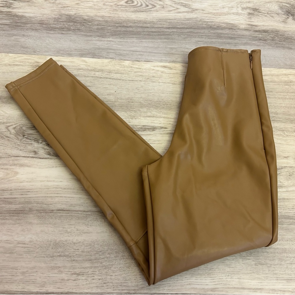 Abercombie and fitch vegan leather leggings XS short